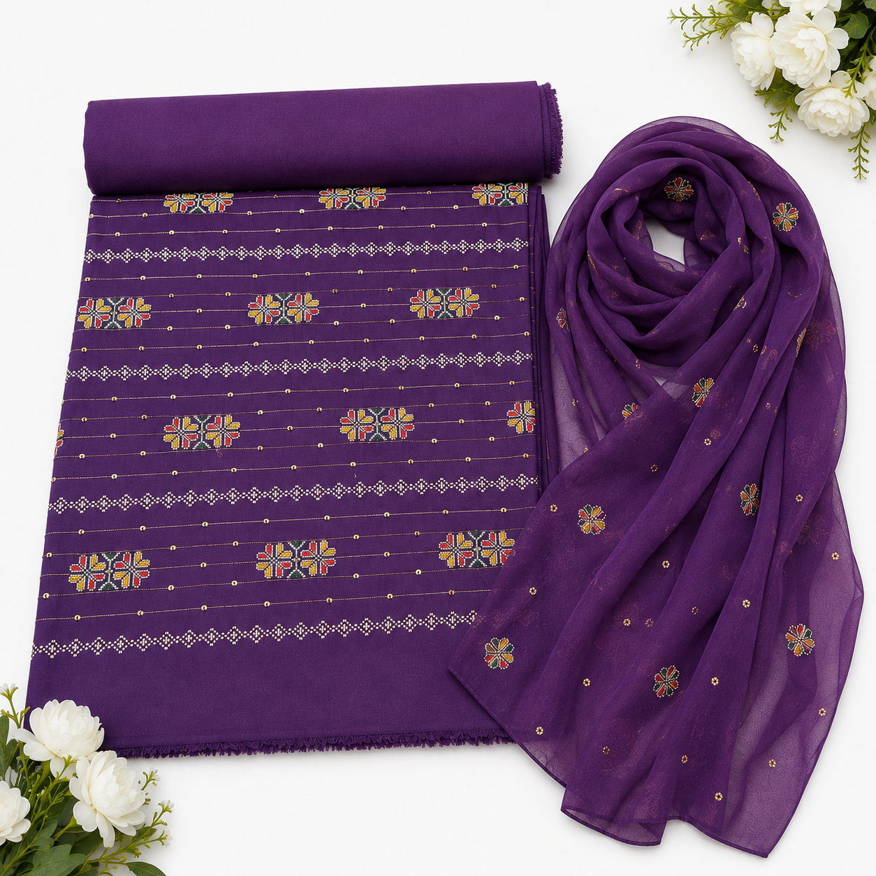 Karandi All Over 3 Piece KAO(103)