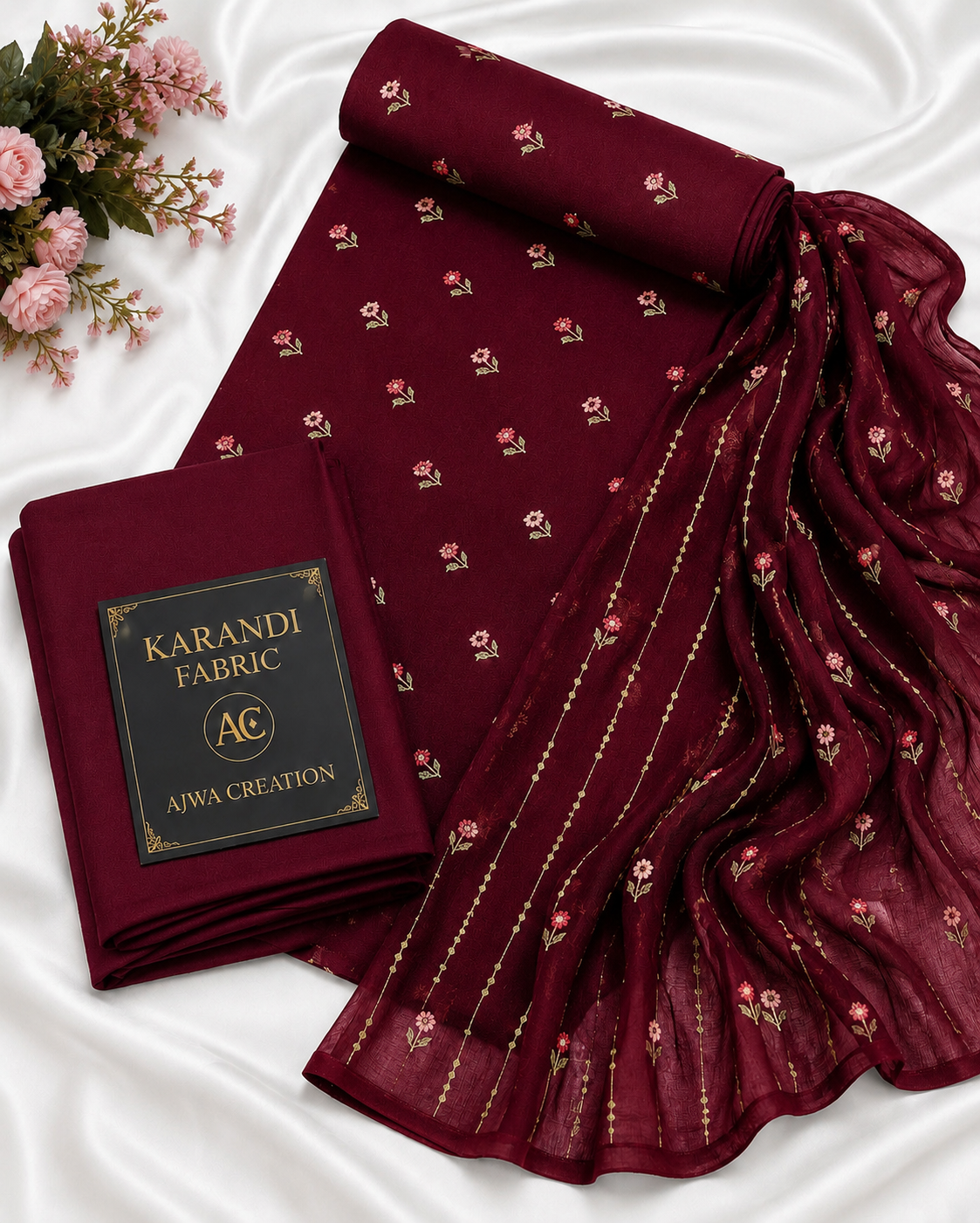 karandi 3 piece suit -KR 64
