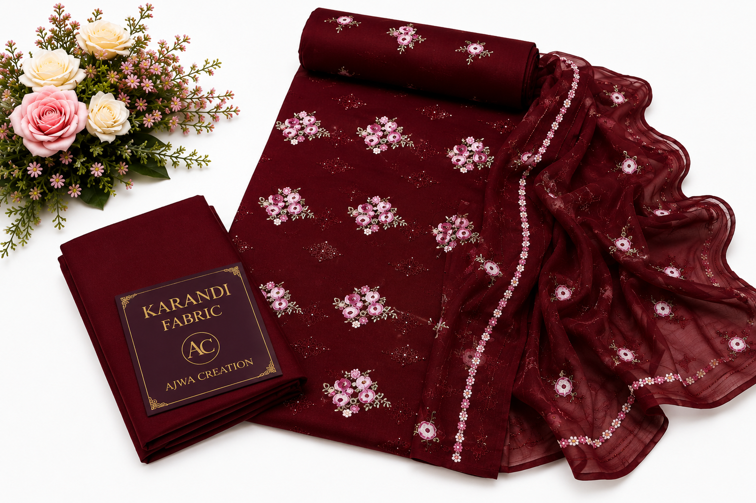 karandi 3 piece suit -KR 69