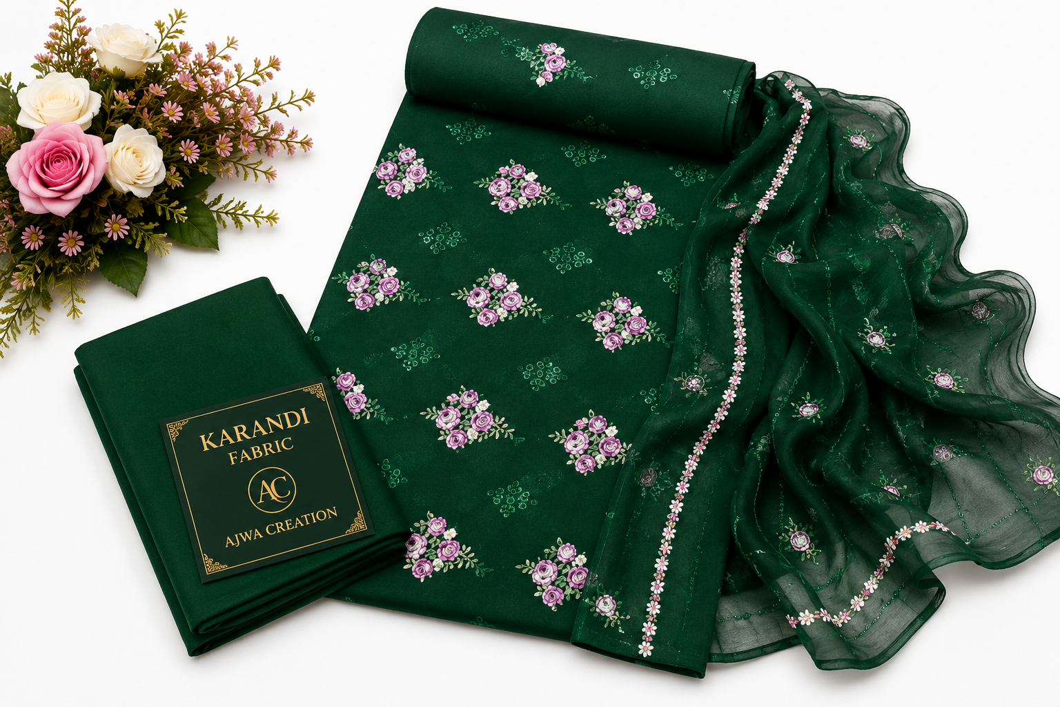 karandi 3 piece suit -KR 67