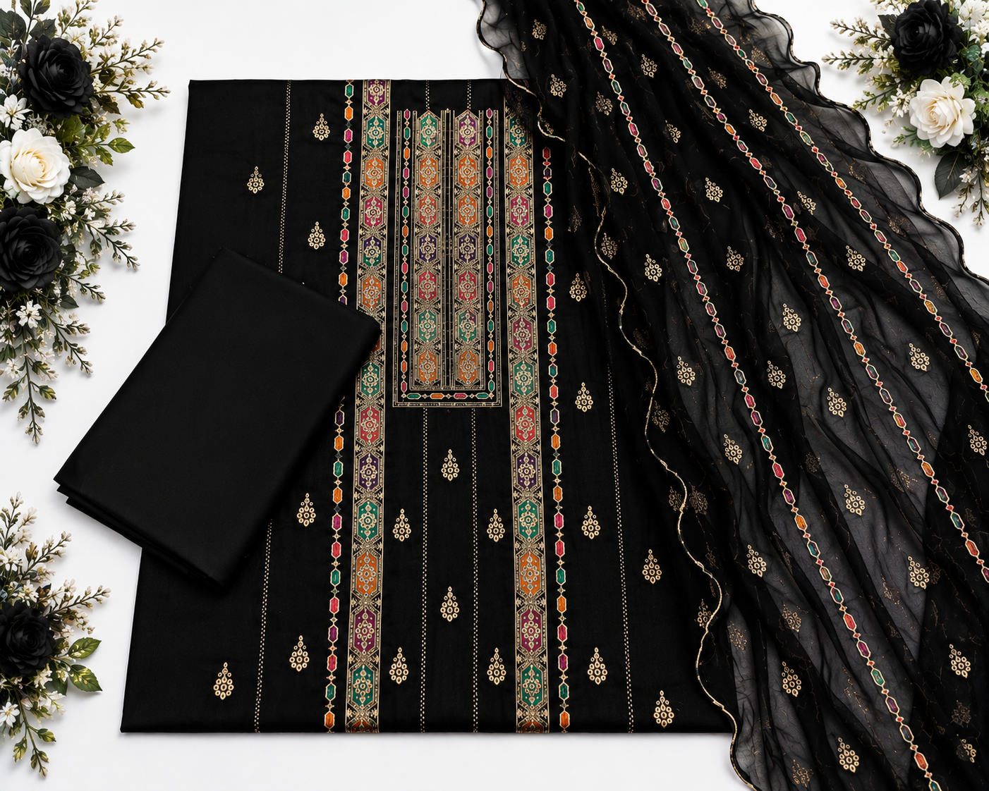 karandi 3 piece suit -KR 11