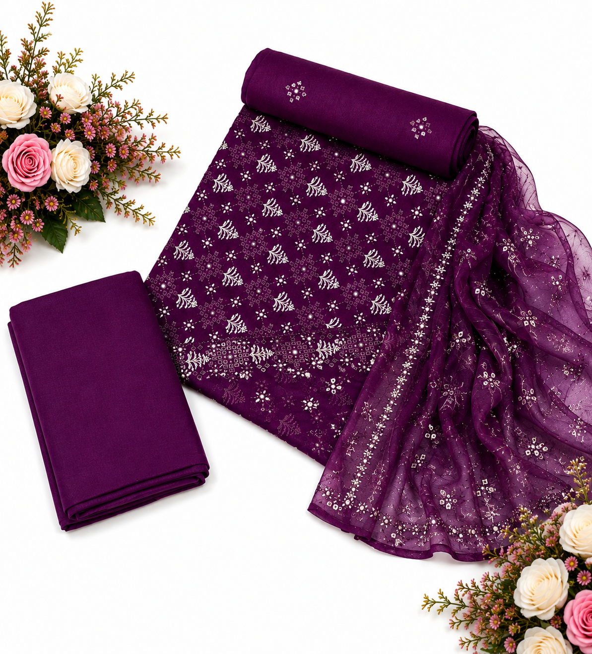 karandi 3 piece suit -KR 54
