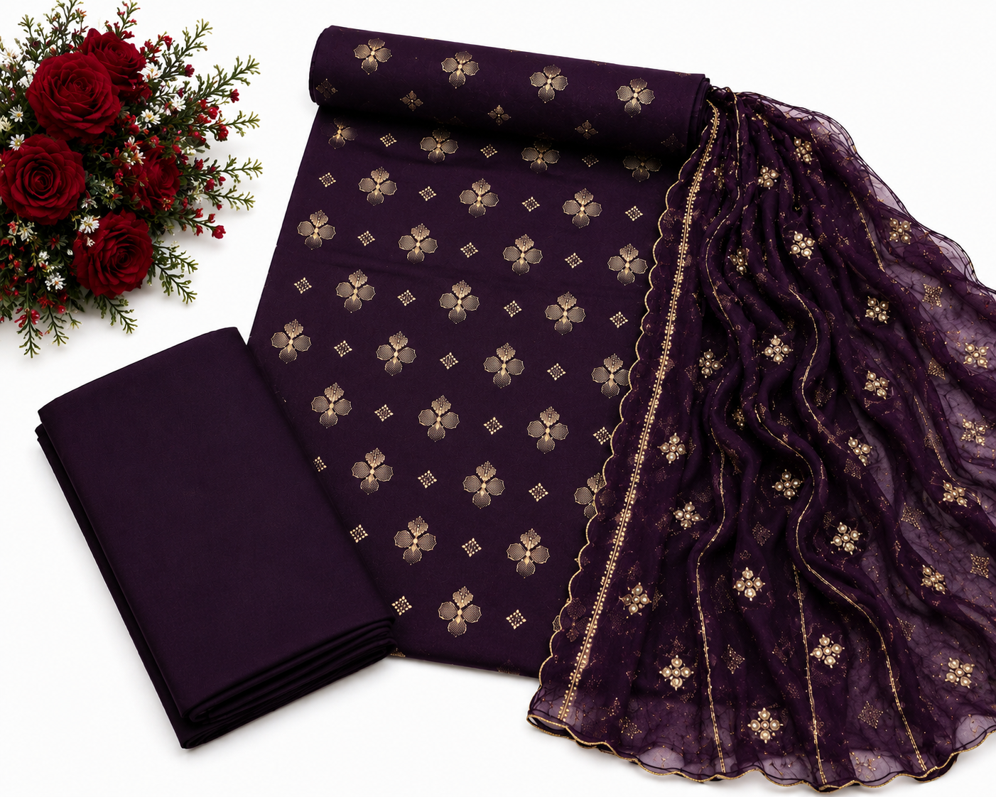 karandi 3 piece suit -KR 03