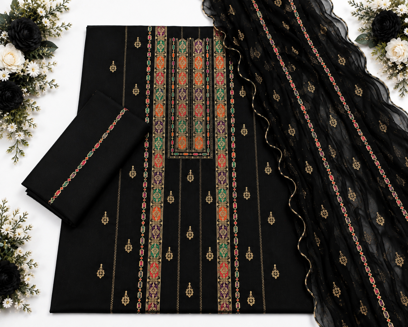 karandi 3 piece suit -KR 09