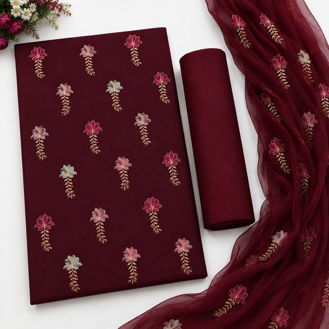 Karandi All Over 3 Piece KAO(101)