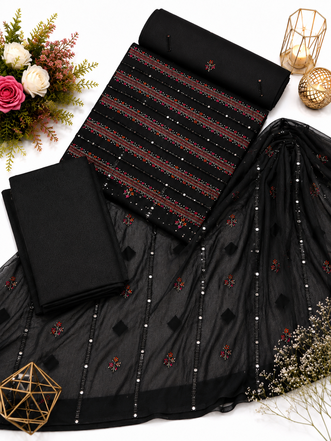 karandi 3 piece suit -KR 57
