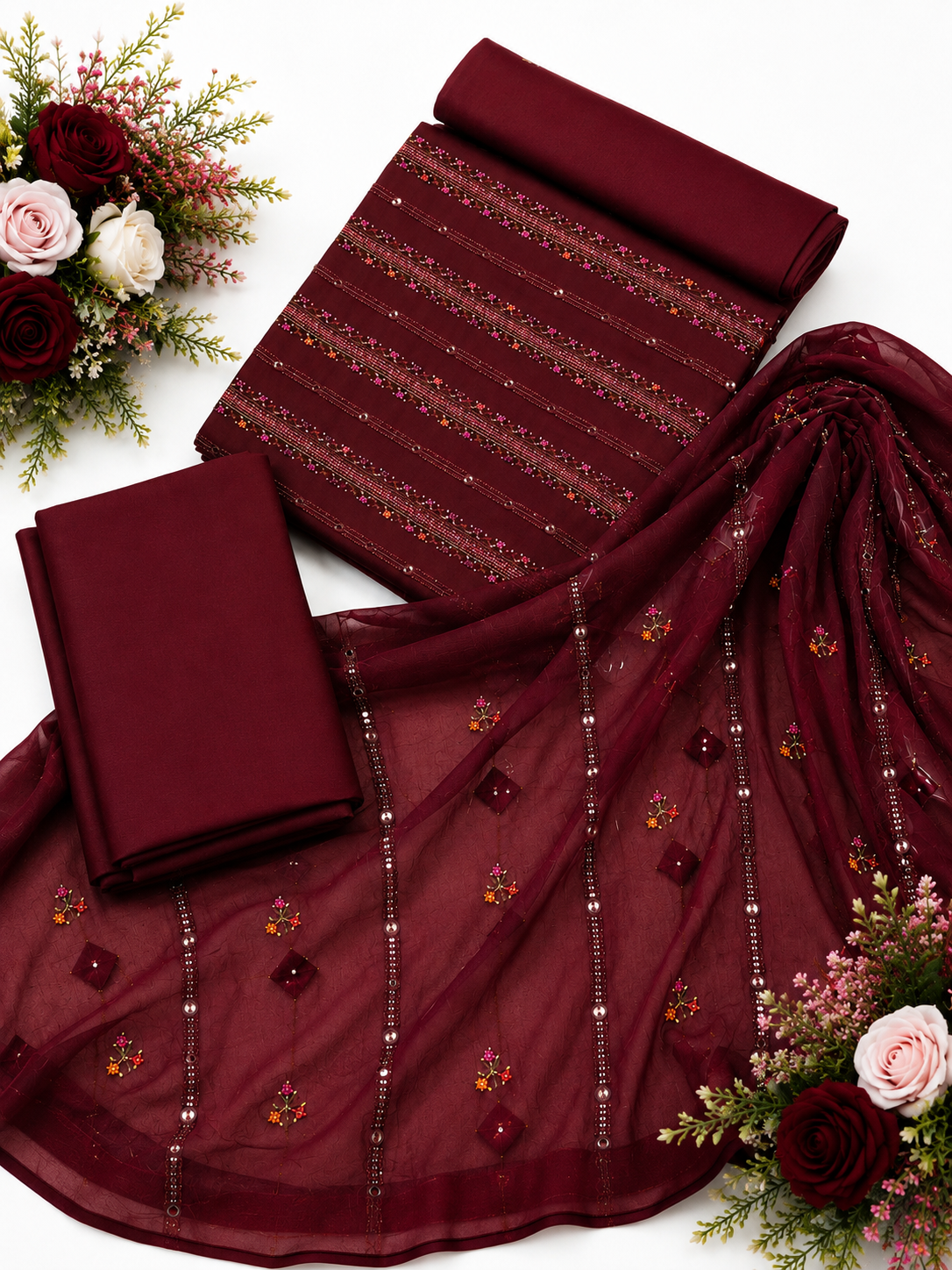 karandi 3 piece suit -KR 58