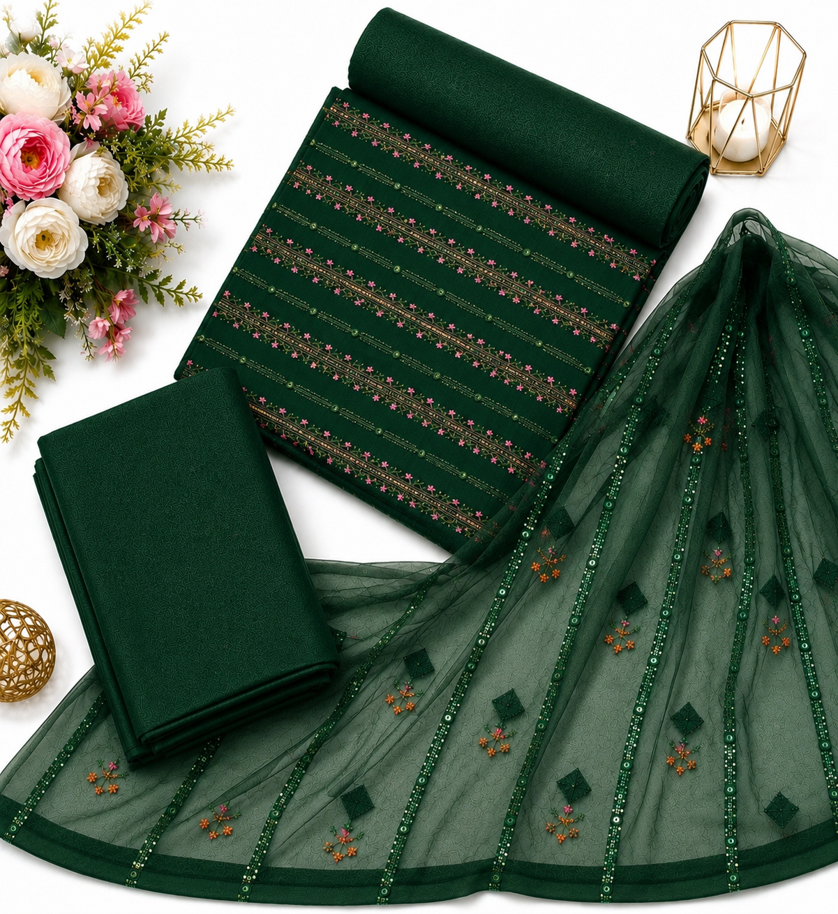 karandi 3 piece suit -KR 56