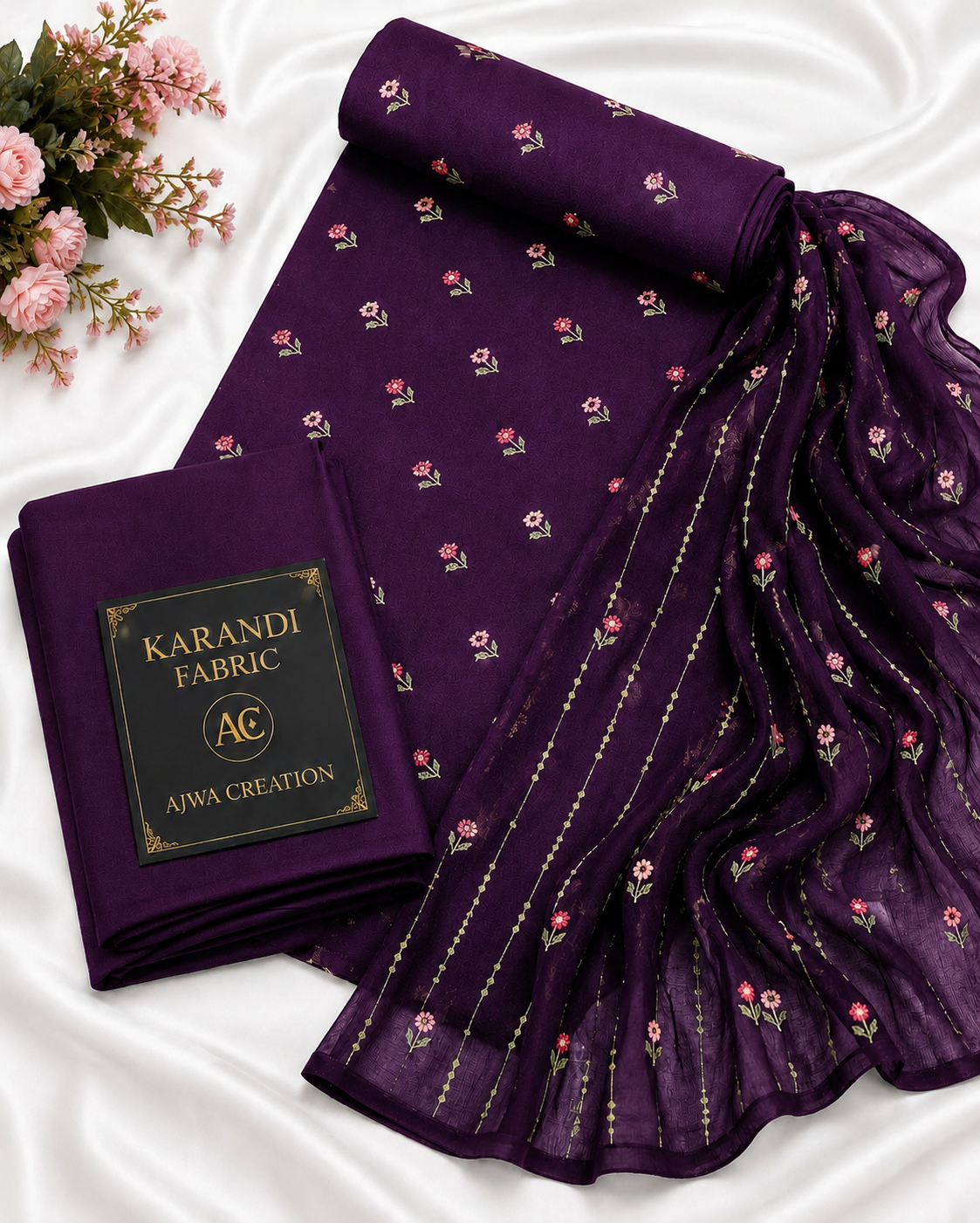 karandi 3 piece suit -KR 66