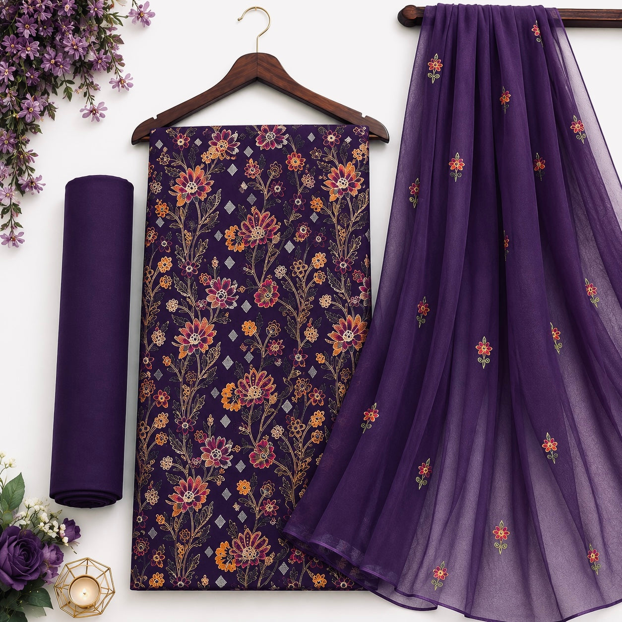 Karandi All Over 3 Piece KAO(100)