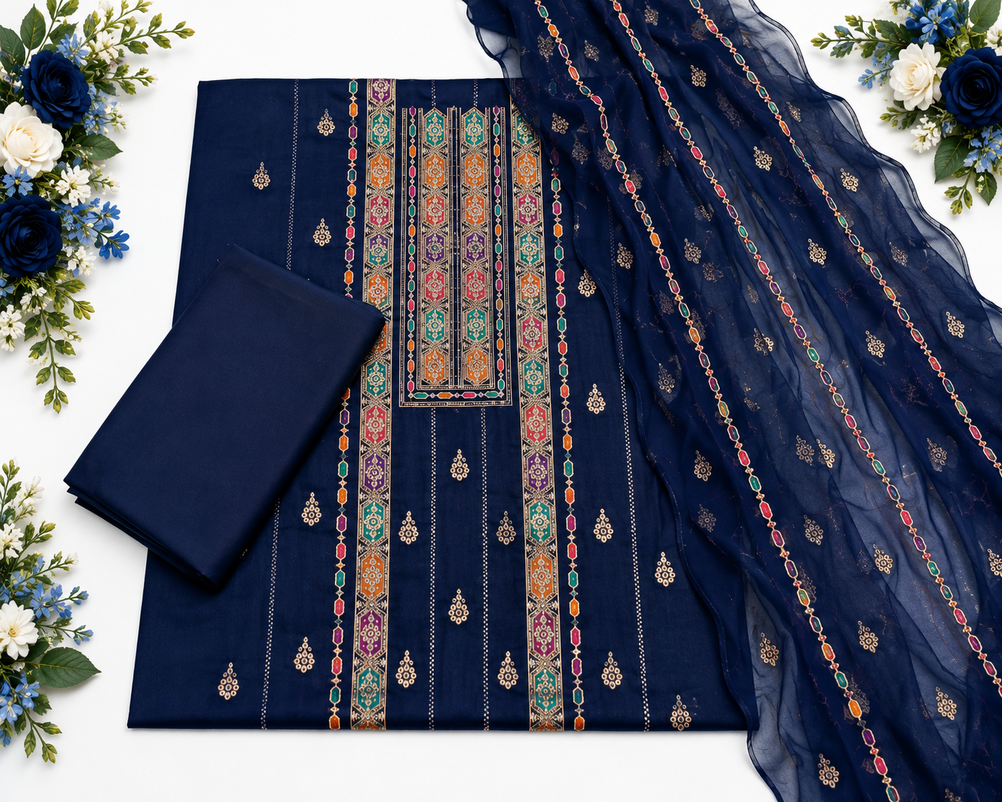 karandi 3 piece suit -KR 12